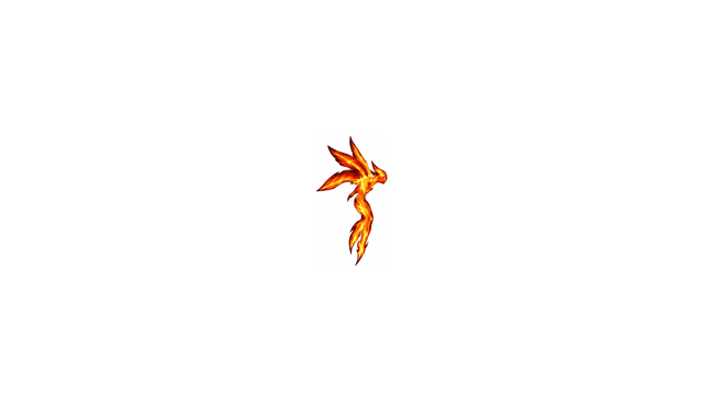 Miniature Flame Djinn (Pre-Searing)