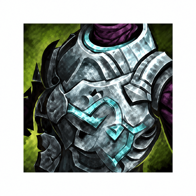 Forged Beast-Plate of the Cavalier
